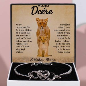 Od matky dcére | LILLIA_HEARTBRACELET