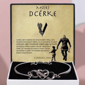 Od otca dcére | QUINN_HEARTBRACELET