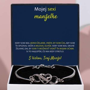 Od manžela manželke | MORGAN_HEARTBRACELET
