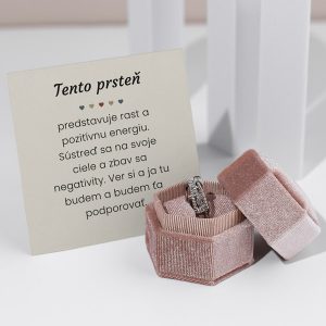 Antistresový prsteň s venovaním | RAYA_SPINRING