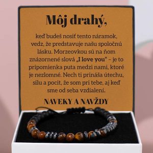Od partnerky partnerovi | REMI_MORSEBRACELET
