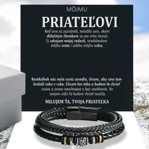Od priateľky priateľovi | HAYDEN_LEATHERBRACELET