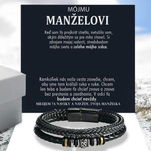 Od manželky manželovi | LEVI_LEATHERBRACELET