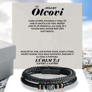 Od dcéry otcovi | OLIVER_LEATHERBRACELET