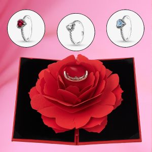 Sľubný prsteň v kvetinovej krabičke | HEARTISO_VOWROSE